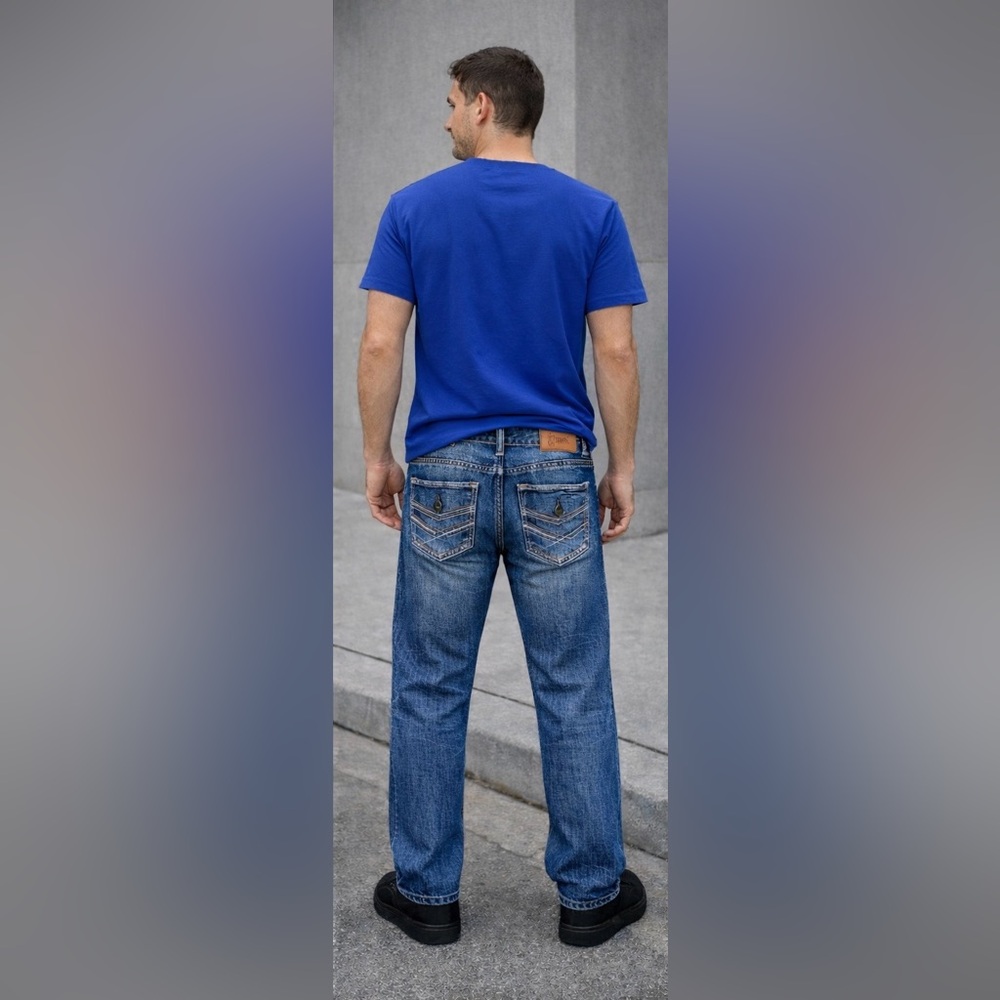 Axe & Crown Classic Straight Blue Men’s Jeans